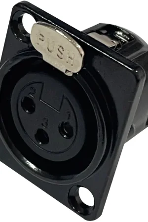 Acheter En Ligne Châssis DAP-Audio XLR 3P - femelle Boîtier noir