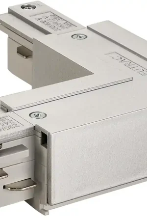 Eutrac 3 Phases L-Connecteur, l'extérieur, gris Prix Réduit