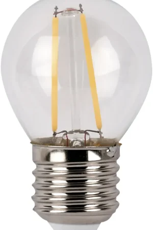 Ampoule LED SHOWGEAR transparente WW E27 2 W - non dimmable Meilleur Choix