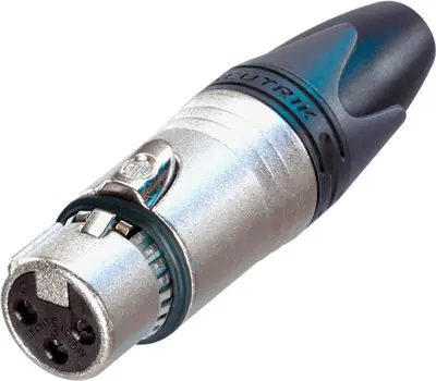 Paiement Sécurisé Neutrik NC3FXX-EMC - 3-pol XLR Connecteur femelle