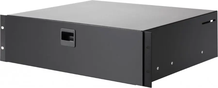Nouvelle Collection Adam Hall 19" Parts 87403 E - Tiroir Rackable acier 3 U
