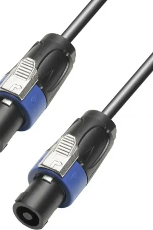Achat Immédiat Adam Hall Cables 4 STAR S225 SS 2000 - Câble Enceintes 2 x 2,5 mm² Speaker Connecteur Enceinte