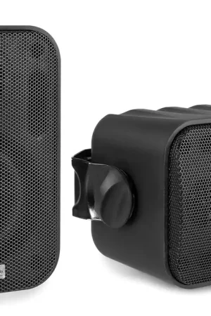 Power Dynamics BGO30 Ensemble de haut-parleurs intérieur/extérieur 3" 60W noir Meilleur Prix