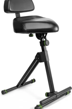 Gravity FM SEAT1 BR - Tabouret réglable en hauteur avec pied et dossier Petit Prix