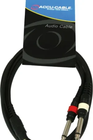 AC-J3S-2J6M/1,5 Jack 3,5 Stereo/2x 6,3 J Prix Réduit