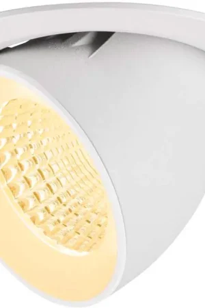 Achat Immédiat SLV NUMINOS® GIMBLE M, plafonnier encastré, 3000 K, 55°, blanc