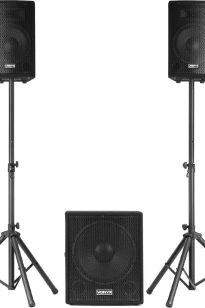Achetez Aujourd’hui Vonyx VX1015BT 2.1 Active Speaker Set 15" (Ensemble d'enceintes actives)