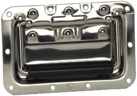 Adam Hall Hardware 34082 S - Poignée Encastrable médium à Ressort inox Cuvette 8 mm Acheter En Ligne