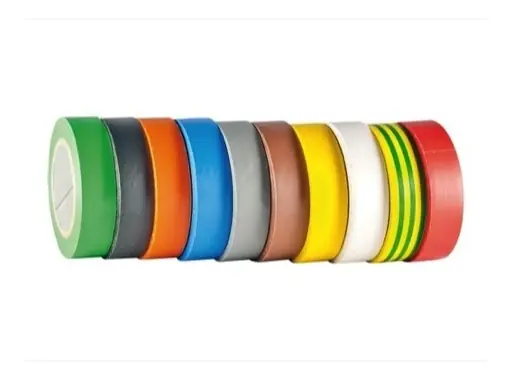 Bon Plan Adh&eacute;sif PVC 10 rouleaux assortis 15mm x 10m 122952 &bull; SCAPA