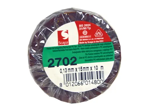 Adh&eacute;sif PVC marron 15mm x 10m 102919 &bull; SCAPA Dernière Chance