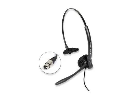 Expédié Aujourd’hui ALTAIR &bull; Casque micro 1 oreille + cable XLR4