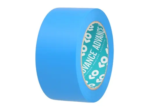 Adh&eacute;sif AT7 PVC bleu 50mm x 33m 162017 - ADVANCE Prix Promo