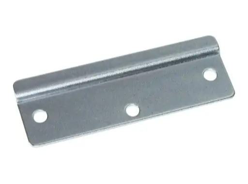 Offre Du Jour G&acirc;che Zinc pour fermeture &agrave; targette FLY2046, Dimensions 82 x 28 x 1,6mm