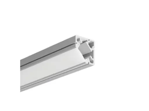 Profil&eacute; 45 ALU alu anodis&eacute; 2 m (sans diffuseur) - KLUS Populaire
