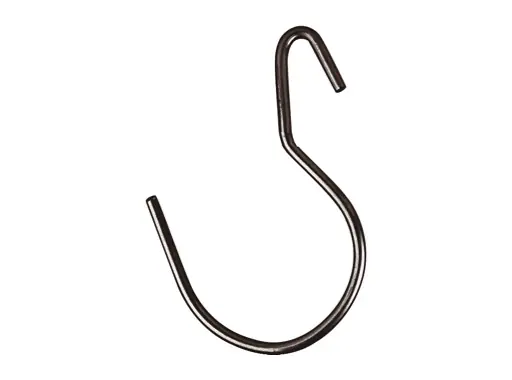 Offre Limitée LACETTE METAL NOIRE &bull; Support rideau pour tube &Oslash; 50 mm