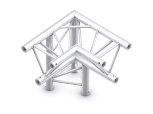 Achat Immédiat Structure trio angle 90° 3 directions gauche pointe en bas - M222 QUICKTRUSS