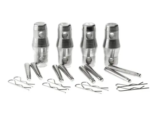Acheter En Ligne Set de 4 connecteurs pour structure séries M400/M520 + goupilles + clavettes - Q