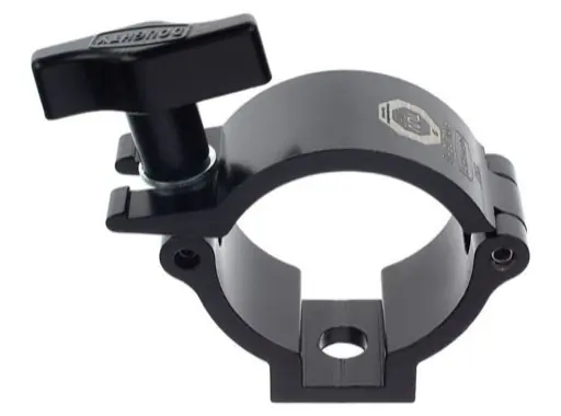 DOUGHTY • Collier alu léger NOIR M10 Ø 48/51 mm CMU 75 kg Usine Directe
