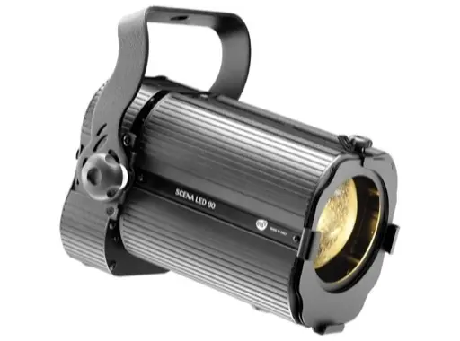 Commander Maintenant DTS &bull; Projecteur PC SCENA LED 80 3000 K 80 W zoom 10&deg; / 76&deg;