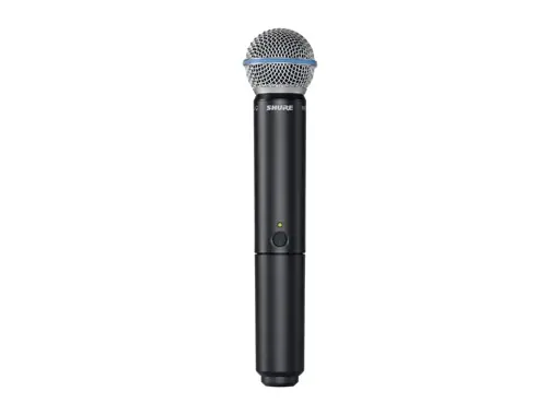 Acheter Direct SHURE • Emetteur micro main dynamique supercardioide BETA58 Systéme HF bande M17