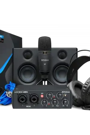 Jusqu’à Épuisement Des Stocks PresonusAUDIOBOX USB 96 STUDIO ULTIMATE BUNDLE (25TH)