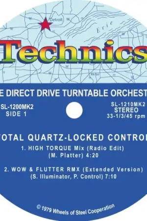 Achat Immédiat MagmaLP-Slipmat Technics Motown (La paire)