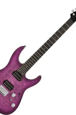 Charvel Pro-Mod Plus DK24 HH HT EB QM - violet radiance Populaire