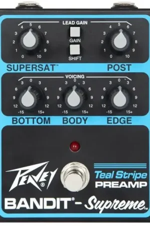 Peavey Legacy Bandit Supreme Teal Stripe Preamp Nouvel Arrivage