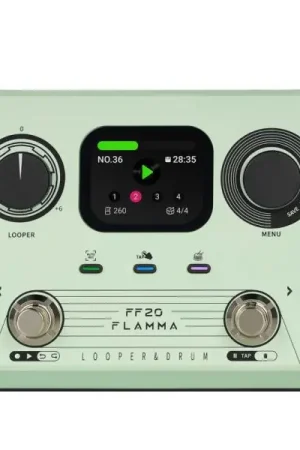 Remise Flamma FF20 Looper & Drum Machine - Green