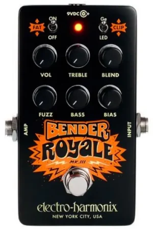 Commande En Gros Electro harmonix Bender Royale Germanium Fuzz - Black