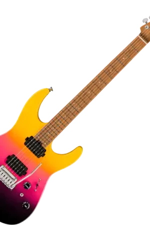 Charvel Pro-Mod DK24 HH 2PT CM - malibu sunset Jusqu’à Épuisement Des Stocks