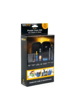 Achat Immédiat Music nomad Kit Pedal Care, 12 pièces