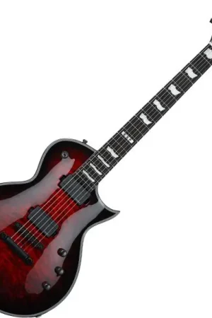Esp E-II Eclipse EC QM FL (Japan) - see thru black cherry sunburst Dernière Chance