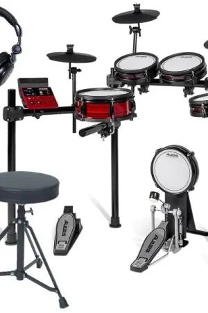 Achat Immédiat Alesis Nitro Pro Kit+ Baguettes + Casque + Siège