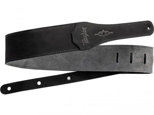 Affaire À Saisir Taylor Gemstone 2.5 in. Sanded Leather Guitar Strap 4104-25
