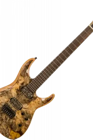Commander Vite Esp Custom Shop Experimental M-II NT Buckeye Burl #E7841212 - natural
