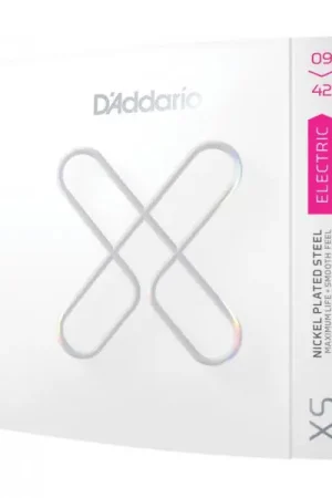Achat Immédiat D'addario Cordes XS Nickel avec revêtement pour guitare électrique, 09-42 Super Light - jeu de 6 cordes
