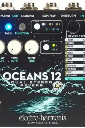 Achetez Aujourd’hui Electro harmonix Oceans 12 Dual Stereo Reverb