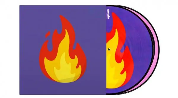 Serato Emoji picture Disc(Flame/records) Super Prix