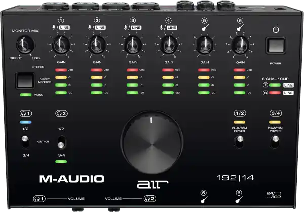 M-audio AIR 192X14 Commander Maintenant