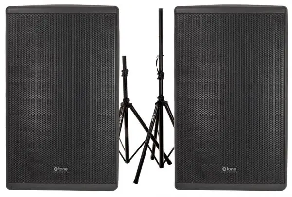 X-tone XTS-15(paire) +XH 6310 Pied Enceinte Paire + Sac Meilleur Choix