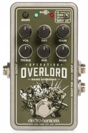 Achetez Aujourd’hui Electro harmonix Nano Operation Overlord Allied Overdrive