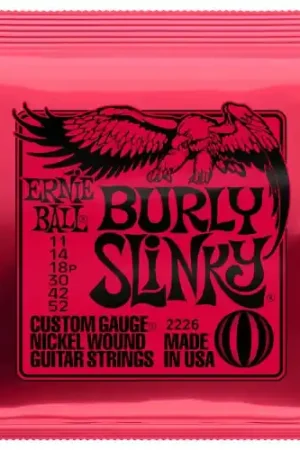 Achat Immédiat Ernie ball 2226 Burly Slinky 11-52 - jeu de 6 cordes