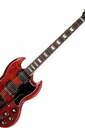 Acheter Direct Gibson SG Standard '61 Sideways Vibrola - vintage cherry