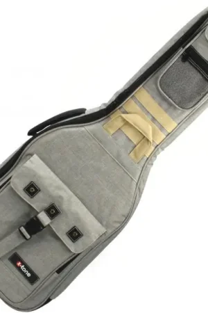 X-tone Deluxe Nylon Electric Guitar Bag - Grey Réduction