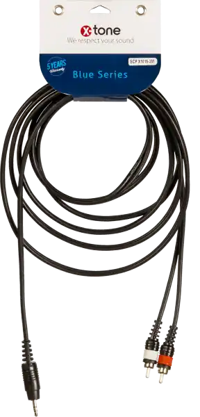 Achat Immédiat X-tone X1015-3M - Jack(M) 3,5 Stereo / 2 RCA(M)